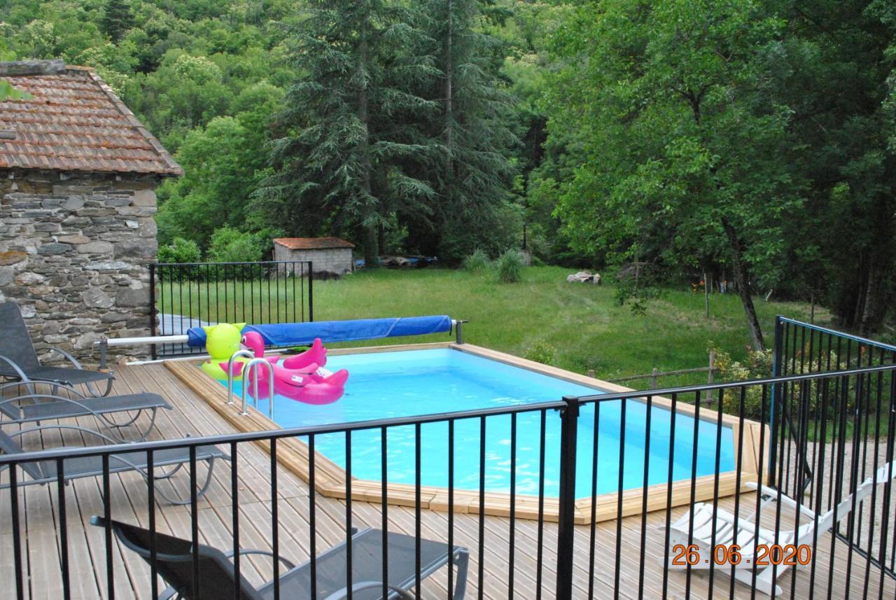 Alberguiere - Piscine chauffée - plancha - barbecue Sainte-Croix-Vallee-Francaise Esterno foto