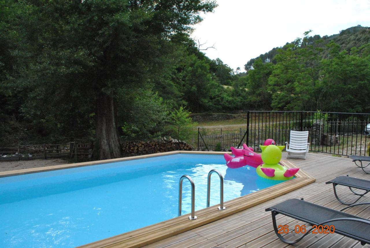 Alberguiere - Piscine chauffée - plancha - barbecue Sainte-Croix-Vallee-Francaise Esterno foto